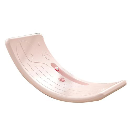 Estink Kids Plastic Rocker Board Fördert die Sensorische Entwicklung für Innenübungen, Kinderbalance -Wobble Board für Heimunterhaltung (PINK) von Estink