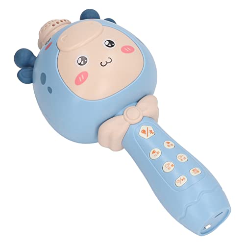 Estink Kompaktes Cartoon Kids Wireless Mikrofon mit Hoher Kompatibilität für das Singen zu Hause, Geburtstagsfeiern - Kunststoff, Mehrere Farben (Blue) von Estink