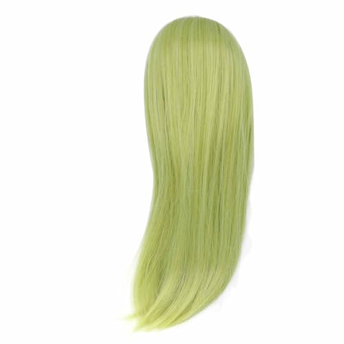 Estink Lange Grüne Puppenperücke Weicher Seiden Natürlicher Look Einfaches Styling für Puppenhaar, Reichlich Volumen Wärme Styling Verfügbar für Verschiedene Puppenfrisuren (1/6 15.5-17,5 cm Estink Lange Grüne Puppenperücke Weicher Seiden Natürlicher Look Einfaches Styling für Puppenhaar, Reichlich Volumen Wärme Styling Verfügbar für Verschiedene Puppenfrisuren (1/6 15.5-17,5 cm von Estink