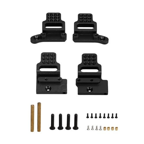 Estink Langlebige RC -Stoßklasse -Halterung Erhöhte Stoßdämpfung für TRX4M 1/18 RC Auto, Geeignet für Enthusiasten (Black) von Estink