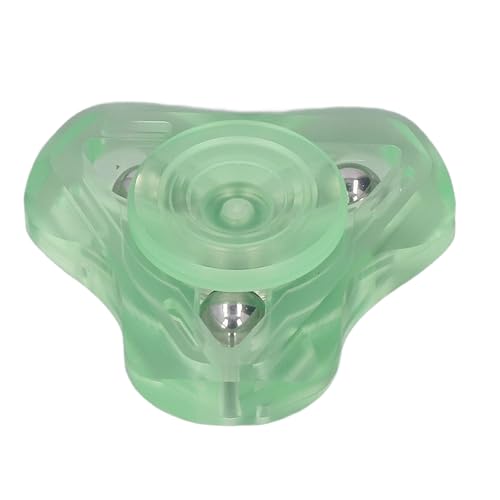Estink Leuchten Im Dunklen Fingerspitzen -Gyroscope -Stress Relief Spielzeug für Büro und Haushaltsbetreuung Acryl und Metall Tragbare Größe (Green) von Estink