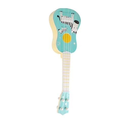 Estink Mini Kids Ukulele Toy Plastic Plastik 4 Saiten Frühes Bildungsmusikinstrument, Langlebige Materialien, Praktisch und Lehrreich, Ideal für Heim- und Schulaktivitäten (8042 Hellgrüner Zebra-Stil) Estink Mini Kids Ukulele Toy Plastic Plastik 4 Saiten Frühes Bildungsmusikinstrument, Langlebige Materialien, Praktisch und Lehrreich, Ideal für Heim- und Schulaktivitäten (8042 Hellgrüner Zebra-Stil) von Estink