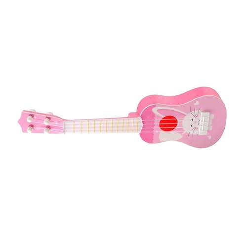 Estink Mini Kids Ukulele Toy Plastic Plastik 4 Saiten Frühes Bildungsmusikinstrument, Langlebige Materialien, Praktisch und Lehrreich, Ideal für Heim- und Schulaktivitäten (8042A Rosa Kaninchen-Stil) Estink Mini Kids Ukulele Toy Plastic Plastik 4 Saiten Frühes Bildungsmusikinstrument, Langlebige Materialien, Praktisch und Lehrreich, Ideal für Heim- und Schulaktivitäten (8042A Rosa Kaninchen-Stil) von Estink