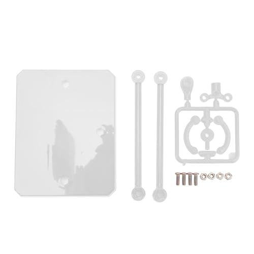 Estink Model Stand Dynamic Pose Support für Aktionsfiguren, 10 Sätze mit Zubehör und Nuttern, Geeignet für SD- und BB -Puppen, Geeignet (klar) von Estink