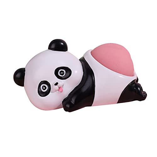 Estink Nettes Cartoon Tier Gesäßgeformte Stress -Relief -Spielzeug für Office Home Desktop Autodekoration (Panda) von Estink