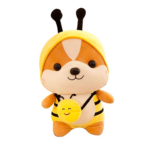 Estink Nettes Eichhörnchen -Plüschspielzeug Exquisit Gestopfte Tierpuppe für die Dekoration zu Hause und das Spiel des Spiels, Geeignet für, Teenager und Erwachsene - Cartoon Squirrel (Yellow) von Estink