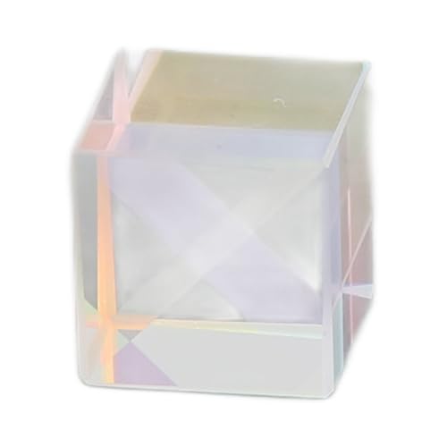 Estink Optischer Prisma Cube Kreative Fotografie Requisite für und Kunstschmuck K9 Optical Glass (10 * 10 * 10 mm) von Estink