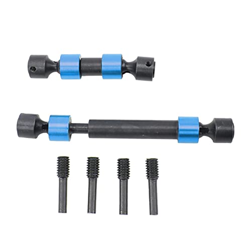 Estink Premium -Stahl -CVD Antriebswelle für 3.3, Summit E 2.0 Effiziente Getriebe, 2 X Antriebswelle, für RC Rennliebhaber (Blue) von Estink