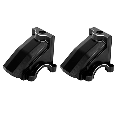 Estink RC Carbox Getriebe Ersatz Hochstärke Vorne Heckdifferenzabdeckung für 1/5 RC -Auto -Aluminium Legierung für Enthusiasten (Black) von Estink