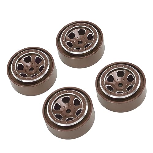 Estink RC Crawler 1,3 Zoll Beadlock Wheel Rand, Aluminium -Legierungsrand mit Hoher Verschleißfestigkeit für TRX4M 1/18, Verbessertes Gleichgewicht, Ausstattung für Fernbedienungsauto -Car (Antike Estink RC Crawler 1,3 Zoll Beadlock Wheel Rand, Aluminium -Legierungsrand mit Hoher Verschleißfestigkeit für TRX4M 1/18, Verbessertes Gleichgewicht, Ausstattung für Fernbedienungsauto -Car (Antike von Estink