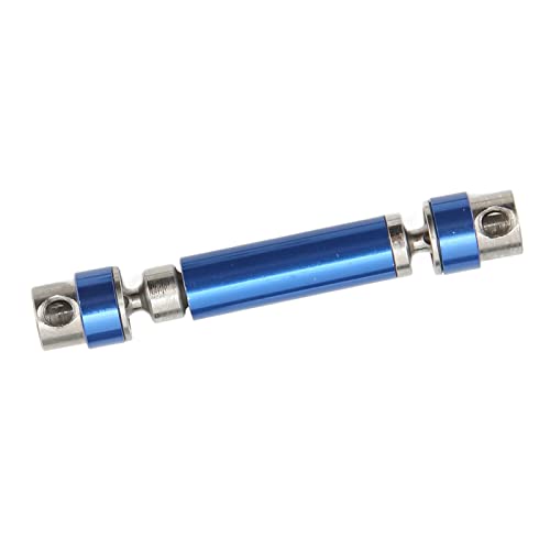Estink RC-Stahlantriebswelle für Axiales SCX24-Kletterwagen, Langlebige Leichte Metallantriebswelle für eine Bessere Steuerung, 45-60 Mm Länge, RC-Autozubehör (Dunkelblau) von Estink