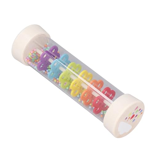 Estink Regen Sound Stick für, Multifunktionales Percussion-Instrument, Regenbogenfarben (L) von Estink