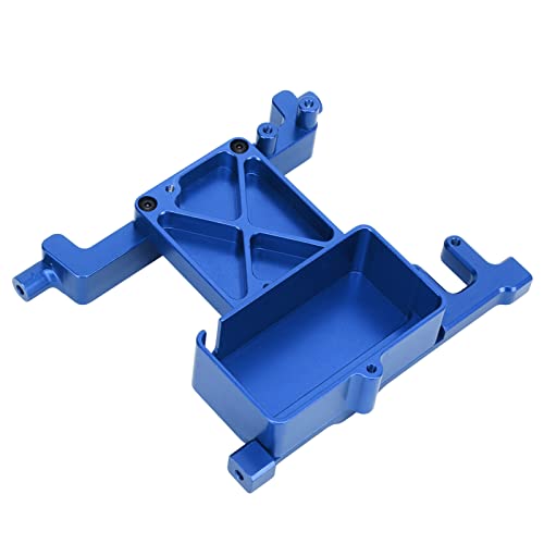 Estink Robuster und Zuverlässiger RC Fixed Servo Mount Bracket für SCX6 1/6, Langlebige Servo -Mount -Klammer für RC Auto Hobbyisten (Blue) von Estink