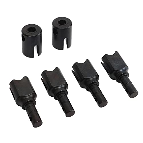 Estink Stahl RC Differenz Outdrive Cup Set für ARRMA 1/7 1/8 Autos, Effizientes Stromübertragungs -Upgrade Teil für RC -Auto Enthusiasten (Black) von Estink