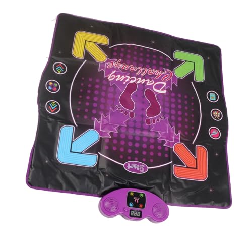 Estink Tanzmatte Spielzeug Eletronic Pad 4 Spielmodi Nicht -Slip -Werbung für Körperliche Fitness für Im Alter von 3 Bis 12 PVC (Leuchtend) von Estink
