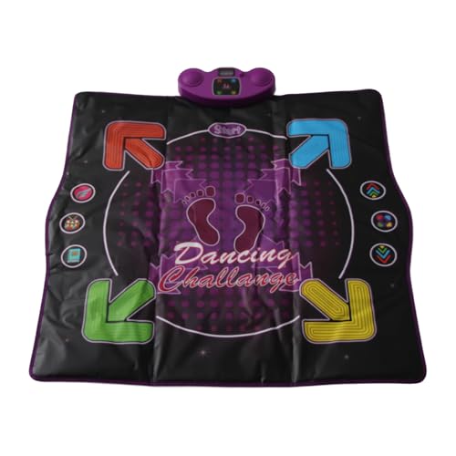 Estink Tanzmatte Spielzeug Eletronic Pad 4 Spielmodi Nicht -Slip -Werbung für Körperliche Fitness für Im Alter von 3 Bis 12 PVC (Nicht Leuchtend) von Estink