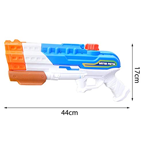Estink Wasserpistole Hohe Kapazität Schnelle Squirt -Kanonen für und Erwachsene 1150 Ml PP Material Blau/Grün 44 * 17 cm für Schwimmbad Strandspielzeug (willkürlich) von Estink