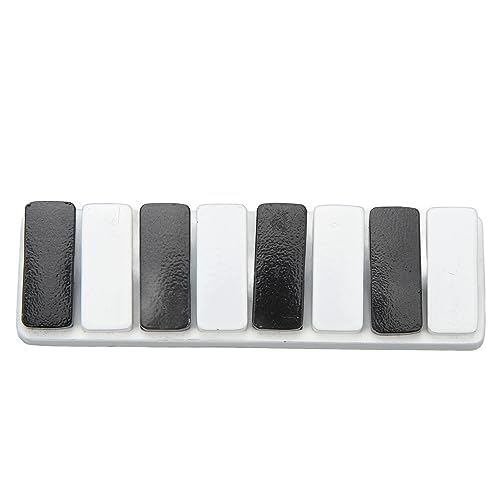 Estink Zink -Legierung Klavierschlüssel -Klicker Spielzeugstressabbau ADHS Tool für Autismus Reisebüro (White) von Estink