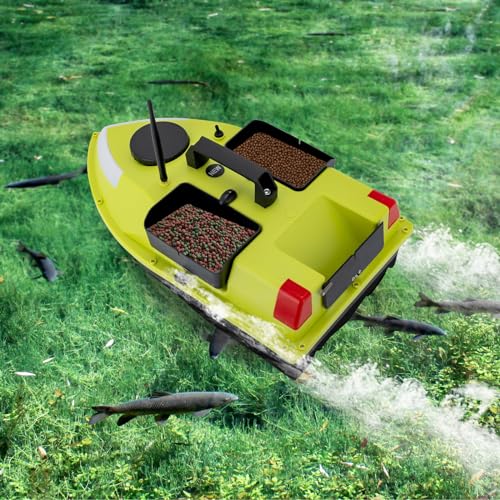 Esyogen RC Angeln Köder Boot 2KG GPS-Ortung Fischköder Angelköderboot 600m Fernbedienung Entfernung, mit LED-Bildschirm, Vorschub Return 1-2 Stunden Betriebsdauer Wireless-Köder-Boot Esyogen RC Angeln Köder Boot 2KG GPS-Ortung Fischköder Angelköderboot 600m Fernbedienung Entfernung, mit LED-Bildschirm, Vorschub Return 1-2 Stunden Betriebsdauer Wireless-Köder-Boot von Esyogen