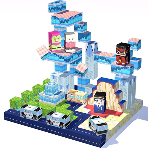 Eteiylt Magnetische Bausteine, 150 Stück Magnetic Blocks Set, Magnetische Bausteine Bauspielzeug, Magnetische Bauwelt Spielzeug für Kinder ab 3 Jahren, Magnetbausteine Geschenk für Jungen und Mädchen Eteiylt Magnetische Bausteine, 150 Stück Magnetic Blocks Set, Magnetische Bausteine Bauspielzeug, Magnetische Bauwelt Spielzeug für Kinder ab 3 Jahren, Magnetbausteine Geschenk für Jungen und Mädchen von Eteiylt