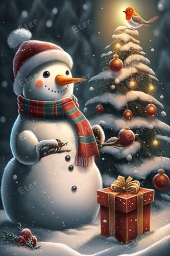 Puzzles für Erwachsene, 1000 Teile, Holzpuzzle, Schneemann-Weihnachtsbaum-Puzzle, großes Kunst-Puzzle-Spiel für Erwachsene und Jugendliche, anspruchsvolle und lustige Aktivität, Weihnachtsdekoration Puzzles für Erwachsene, 1000 Teile, Holzpuzzle, Schneemann-Weihnachtsbaum-Puzzle, großes Kunst-Puzzle-Spiel für Erwachsene und Jugendliche, anspruchsvolle und lustige Aktivität, Weihnachtsdekoration von Eter