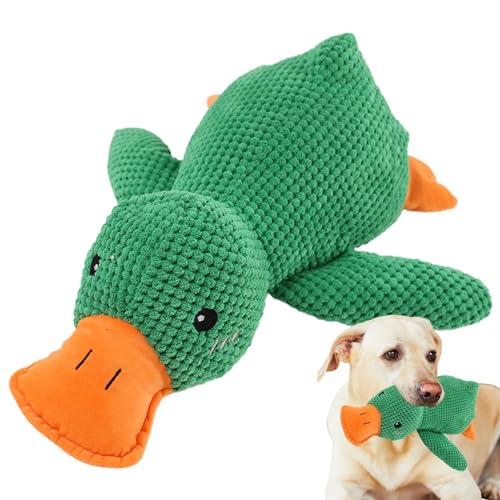 Quack-Quack Duck Dog Toy, The Mellow Dog Duck Toy, Quacksalber Ente Hundespielzeug, Beruhigende Ente Für Hunde, Ausgestopftes Enten-hundespielzeug, Langlebiges Plüsch-Kauspielzeug Quack-Quack Duck Dog Toy, The Mellow Dog Duck Toy, Quacksalber Ente Hundespielzeug, Beruhigende Ente Für Hunde, Ausgestopftes Enten-hundespielzeug, Langlebiges Plüsch-Kauspielzeug von Eteslot