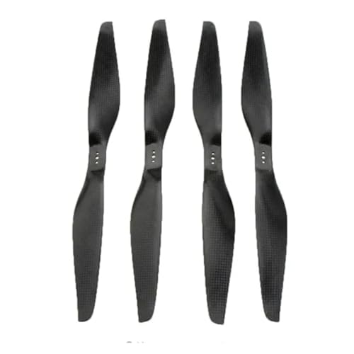 EtriiQURV 2 Paar Kohlefaser-Propeller 1255,1355,1455,1555,1655,1755, 3K for Tiger Motor Quadcopter(1455 Propeller) von EtriiQURV