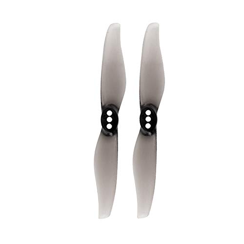 EtriiQURV 8 Paar Gem Fan Hurricane 3018 3x1,8 3 Zoll 2 Paddel PC Propeller 1,5 Mm Loch T-Halterung for Zahnstocher RC Drone 1108-1303 Motor(1.5mm Yellow) von EtriiQURV