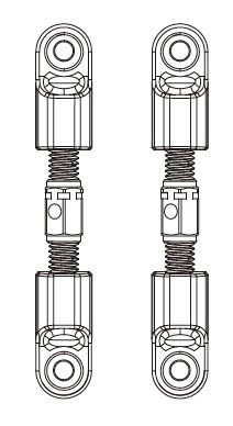 EtriiQURV MJX Hyper Go 14209 14210 Ersatz-Aufhängungsarm, Stoßdämpfer, Reifen, Chassis, Karosserie, Antriebswelle, Ersatzteil, Originalteil(16431) von EtriiQURV