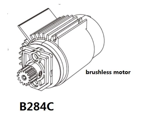 EtriiQURV MJX Hyper Go 14301 14302 14303 1/14 Fernbedienung Autos R/C LKW Original Teile Ersatz Differential/Stoßdämpfer/Motor(Burgundy) von EtriiQURV