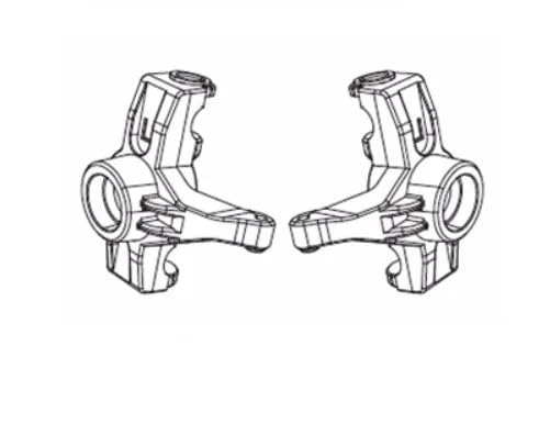 EtriiQURV MJX Hyper Go 14301 14302 14303 1/14 Fernbedienung Autos R/C LKW Original Teile Ersatz Differential/Stoßdämpfer/Motor(Clear) von EtriiQURV
