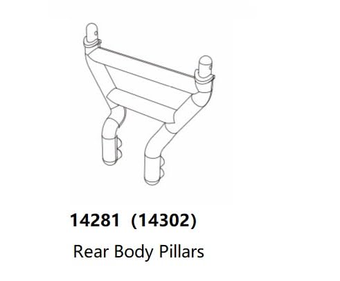 EtriiQURV MJX Hyper Go 14301 14302 14303 1/14 Fernbedienung Autos R/C LKW Original Teile Ersatz Differential/Stoßdämpfer/Motor(Light Grey) von EtriiQURV