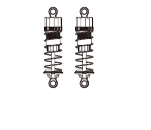 EtriiQURV MJX Hyper Go 14301 14302 14303 1/14 Fernbedienung Autos R/C LKW Original Teile Ersatz Differential/Stoßdämpfer/Motor(Watermelon red) von EtriiQURV