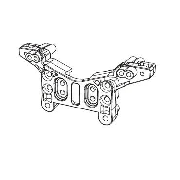 EtriiQURV MJX Hyper Go H16H 16208 16209 16210 Modifiziertes Zubehör Differential Stoßdämpfer Reifen Stoßstange Getriebe 1/16 RC Auto Ersatzteile(16180) von EtriiQURV