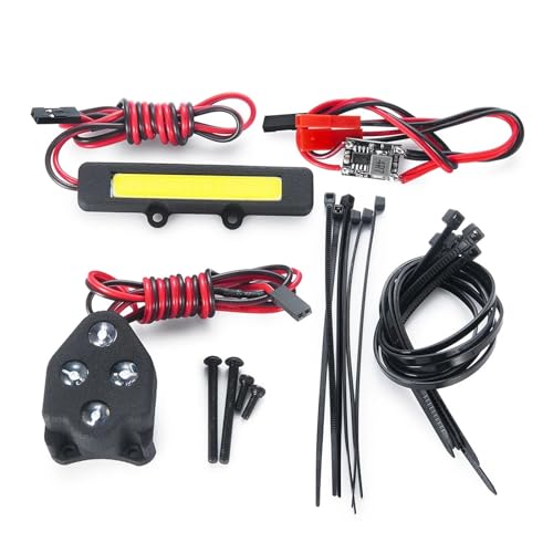 EtriiQURV Simulation Scheinwerfer Und Rücklicht LED Licht Gruppe for Sledge 95076-4 1/8 Skala 4WD Monster Truck Off Road RC Auto EtriiQURV Simulation Scheinwerfer Und Rücklicht LED Licht Gruppe for Sledge 95076-4 1/8 Skala 4WD Monster Truck Off Road RC Auto von EtriiQURV