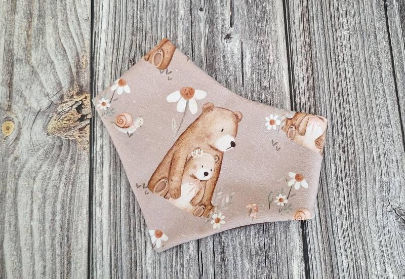 Baby Halstuch Lätzchen Bären Jungen Mädchen Braun Geburt Geschenk Taufe Spucktuch Schal Blumen Tiere Babykleidung Schnecke Bär Kind von Etsy - 17Maschen