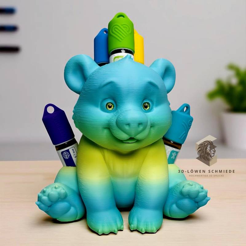 Aufsteller Aromabär | Niedlicher Halter Für 7×10 Ml Roll Ons Doterra Kompatibel Deko & Geschenkidee Kinder Kidscollection Aufsteller Aromabär | Niedlicher Halter Für 7×10 Ml Roll Ons Doterra Kompatibel Deko & Geschenkidee Kinder Kidscollection von Etsy - 3DLoewenSchmiede