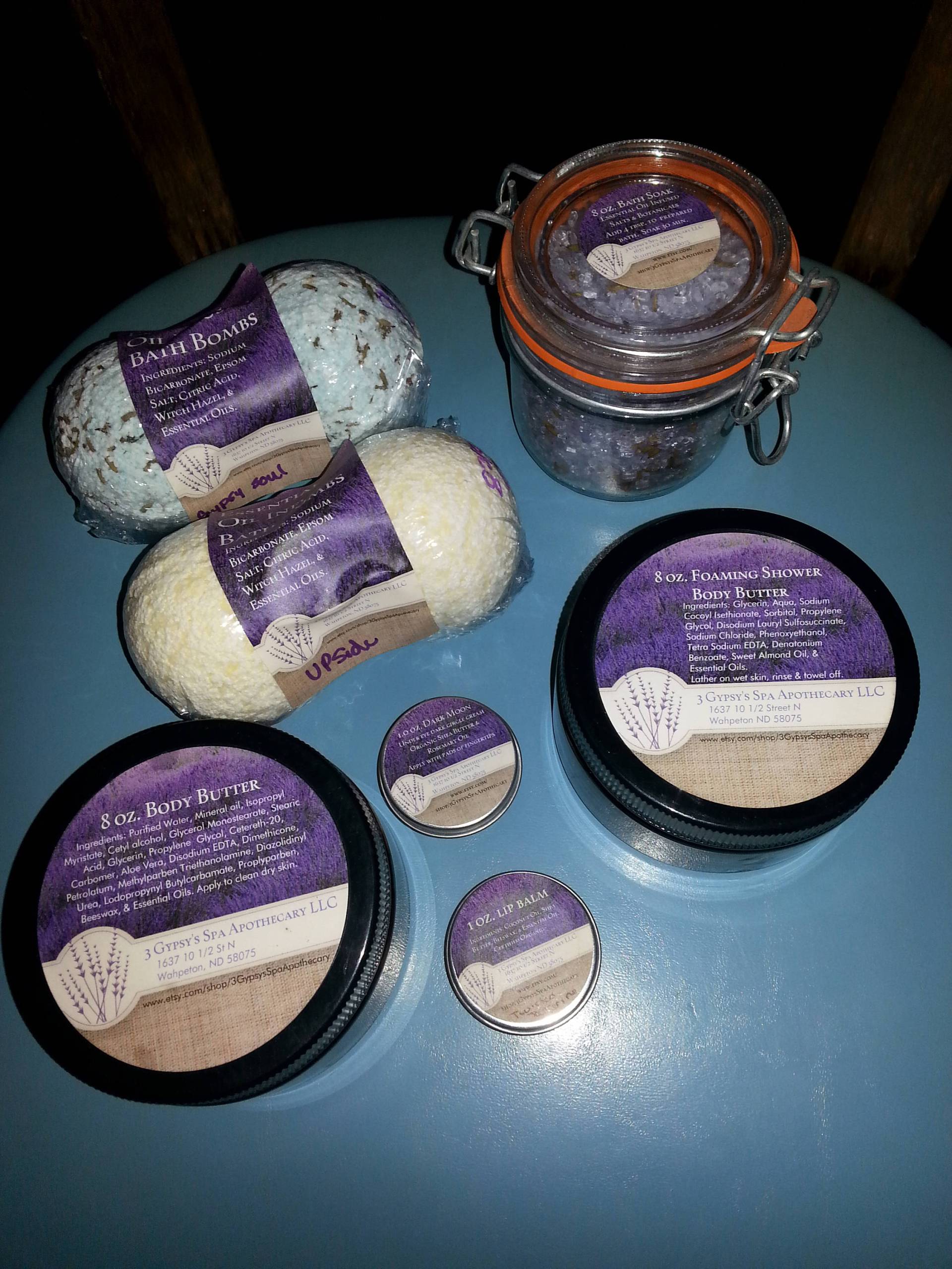 Bad-Pflege-Sets von Etsy - 3GypsysSpaApothecary