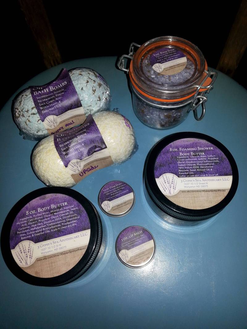 Bad-Pflege-Sets von Etsy - 3GypsysSpaApothecary