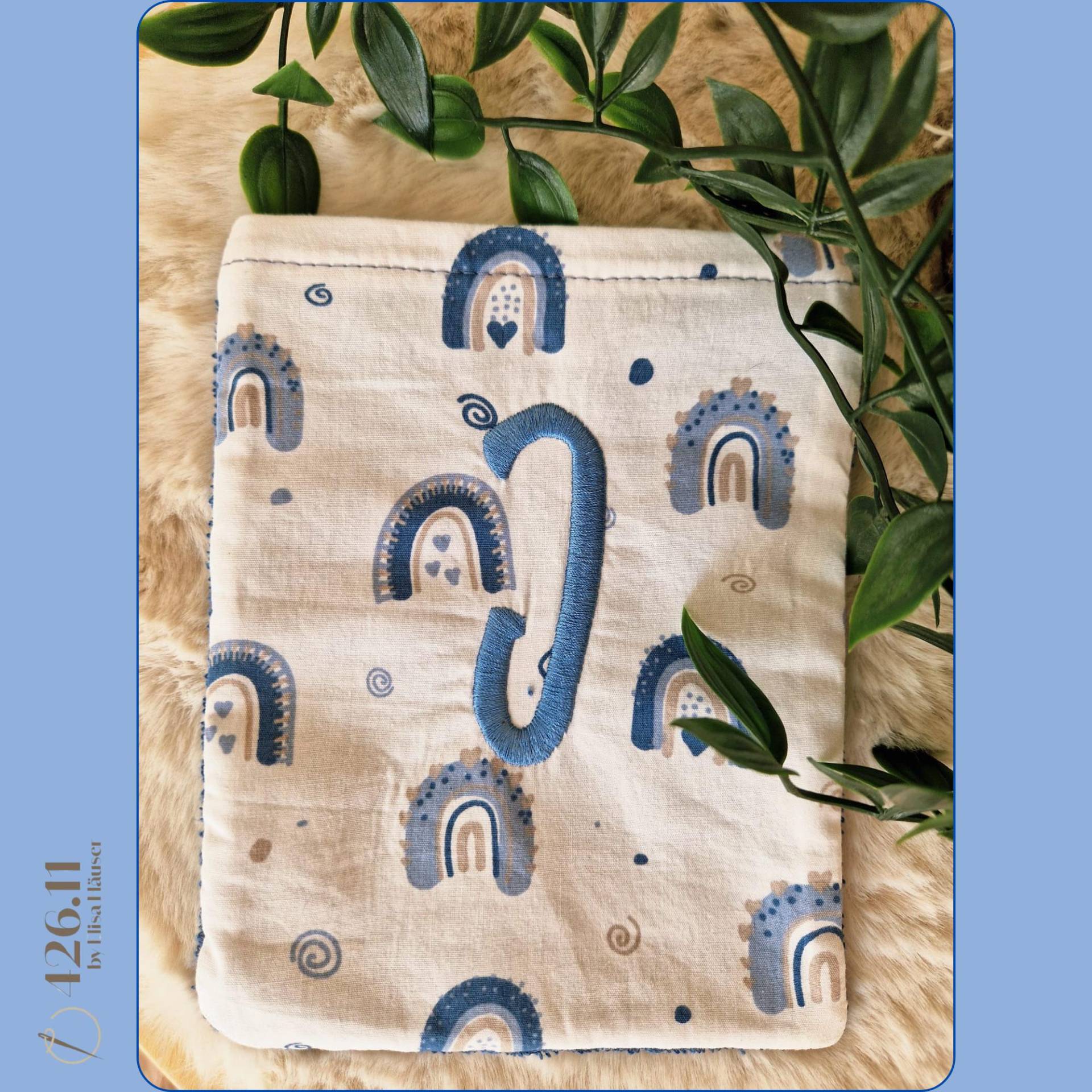 Baby-Waschlappen Mit Initial - Kuschelweich & Personalisierbar von Etsy - 42611byElisa