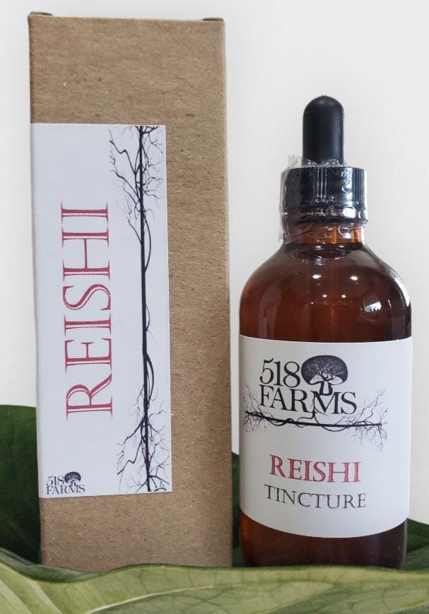 Reishi Pilz | Ganoderma Lucidum Tinktur/Extrahieren Reishi Pilz | Ganoderma Lucidum Tinktur/Extrahieren von Etsy - 518Farms