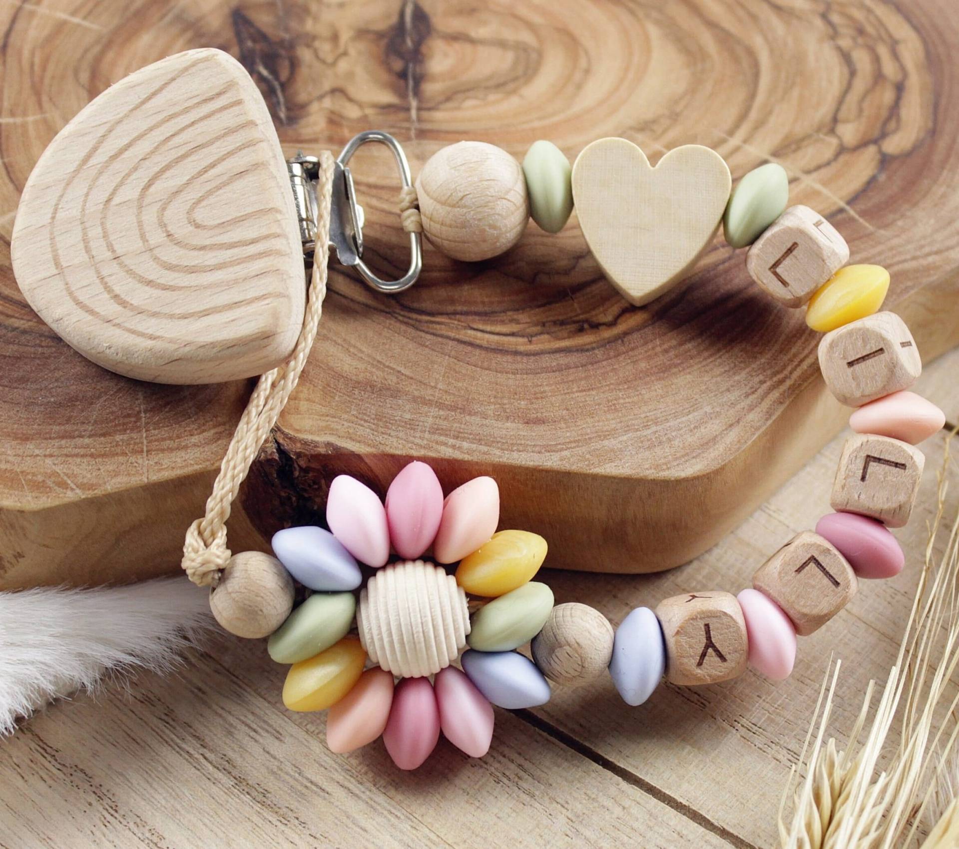 Schnullerkette Personalisiert, Mädchen, Babygeschenk Geburt, Regenbogen, Mit Namen, Geschenk Rainbow Schnullerkette Personalisiert, Mädchen, Babygeschenk Geburt, Regenbogen, Mit Namen, Geschenk Rainbow von Etsy - 7miniwunder