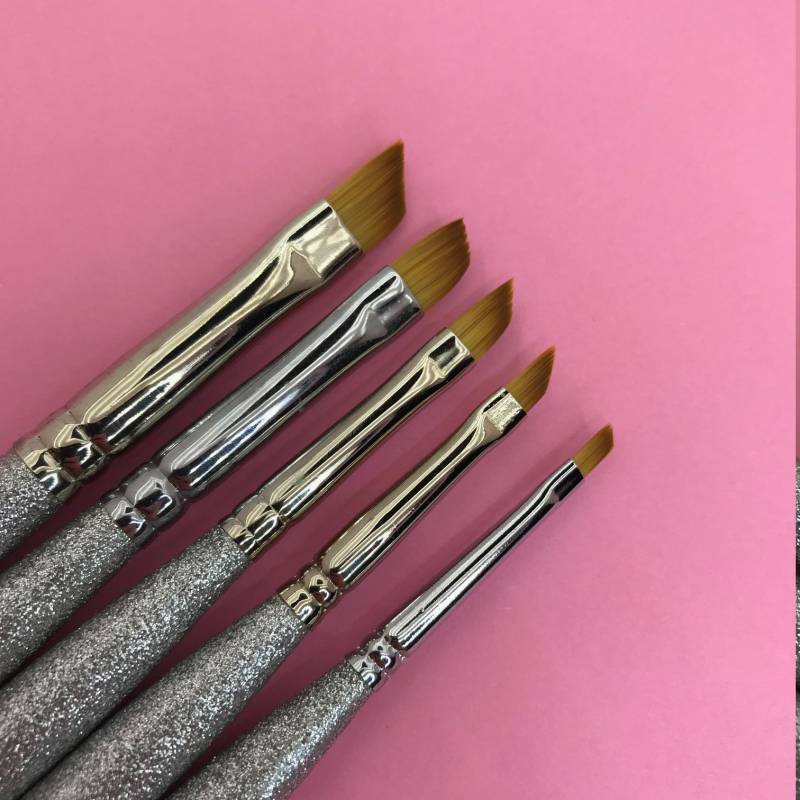Nailart Pinsel - Abgewinkelte Flächen von Etsy - ABCbrushes