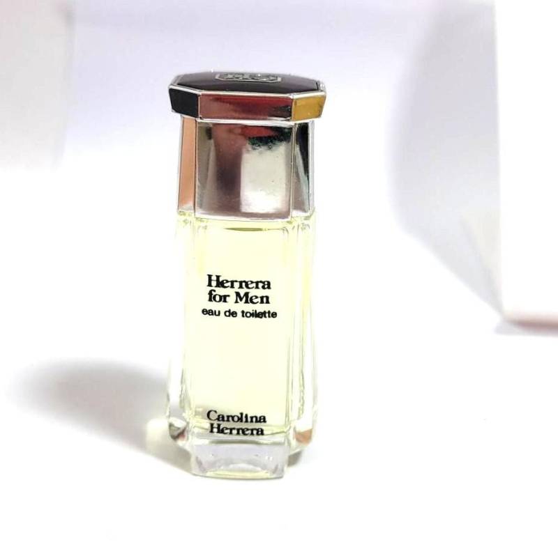 Herrera For Men Carolina 5 Ml Miniatur Edt 1991 - Vintage Sammler Parfüm von Etsy - ACapellla