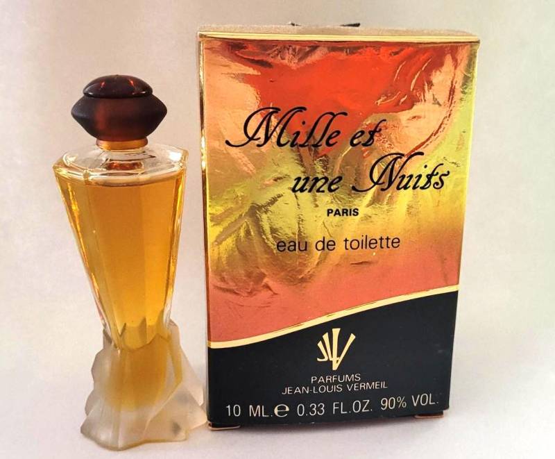 Mille Et Une Nuits Parfum 10 Ml Edt - Jean-Louis Vermeil Vintage-Duft in Box Seltene Miniatur von Etsy - ACapellla