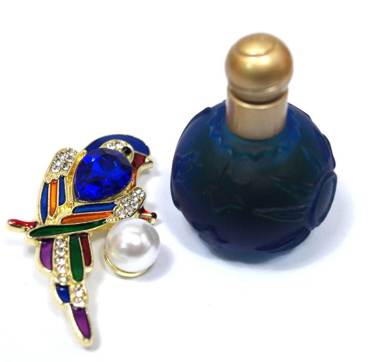 Sonne Mond Sterne Karl Lagerfeld 3, 5 Ml. Parfüm Vintage Miniature .1994 Mit Brosche von Etsy - ACapellla