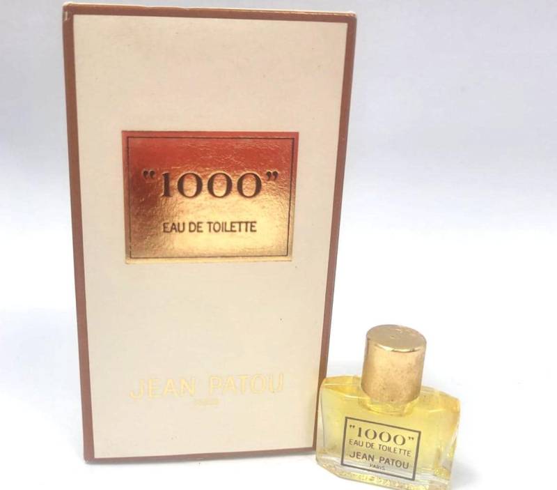 Vintage 1000 Jean Patou 2 Ml Eau De Toilette Mini Parfüm - Sammlerstück von Etsy - ACapellla