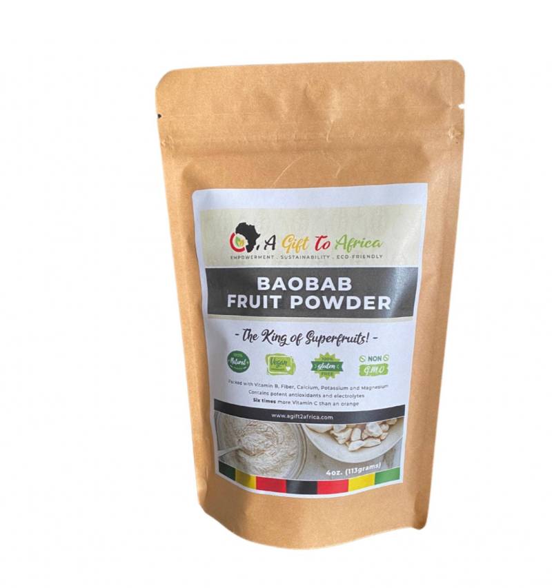 Baobab Fruchtpulver 100 G von Etsy - AGiftToAfrica