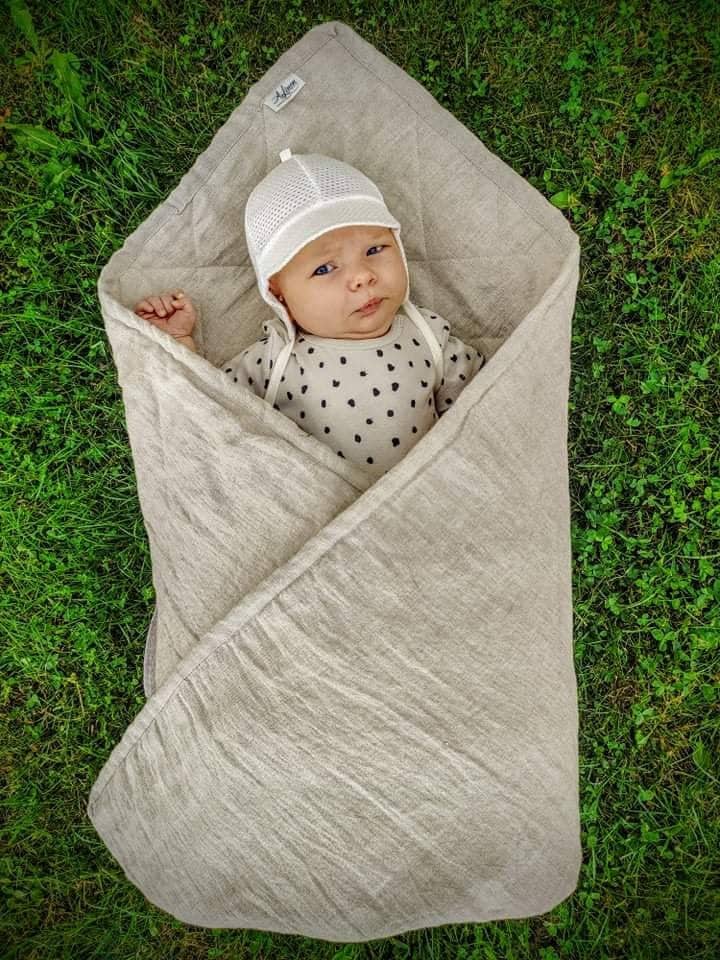 Baby-Decke. Leinen Decke. Kuvert Spielmatte. Naturbettwäsche. Swaddle Wickeldecke. Baby Shower Party Geschenk. Geburtstagsgeschenk von Etsy - ALinenLithuania