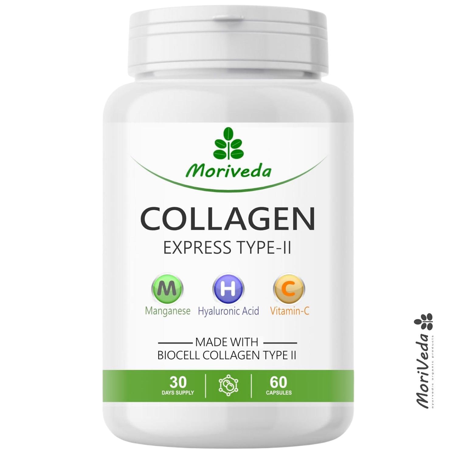 Biocell Collagen Express Kapseln | Kollagen Typ 2, Hyaluronsäure, Chondroitin, Mit Vitamin C & Mangan Laborgeprüft Moriveda 60 Stück Biocell Collagen Express Kapseln | Kollagen Typ 2, Hyaluronsäure, Chondroitin, Mit Vitamin C & Mangan Laborgeprüft Moriveda 60 Stück von Etsy - AMTECTrading